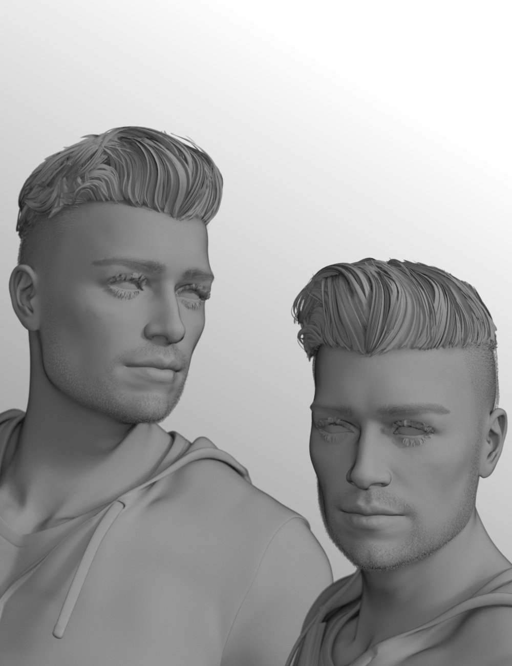 Hugo Pompadour Hair for Genesis 8 Males and Genesis 9 Hugo Pompadour Hair for Genesis 8 Males and Genesis 9 by: Neftis3D, 3D Models by Daz 3D