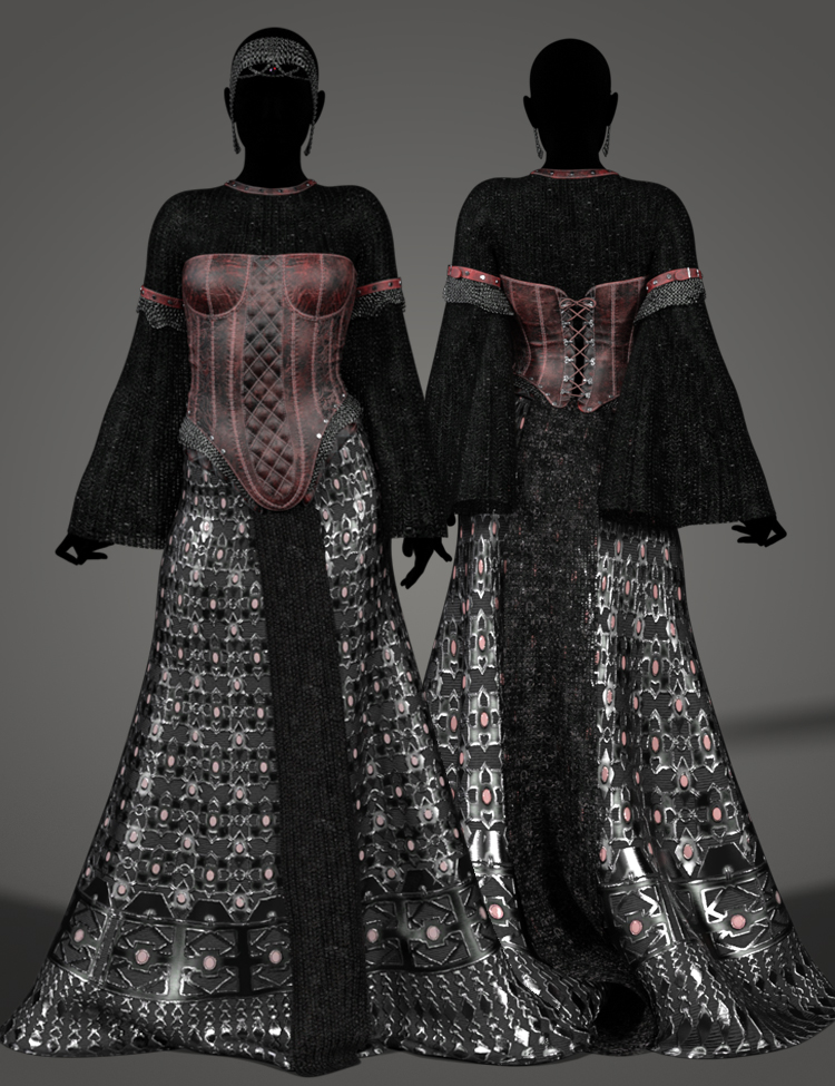 dForce CB Anan Clothing Set for Genesis 9 | Daz 3D