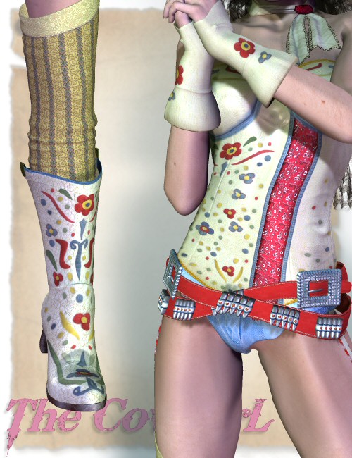 The CowGIRL The CowGIRL by: goldtasselSWAM, 3D Models by Daz 3D