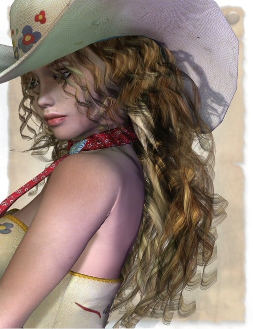 The CowGIRL by: goldtasselSWAM, 3D Models by Daz 3D