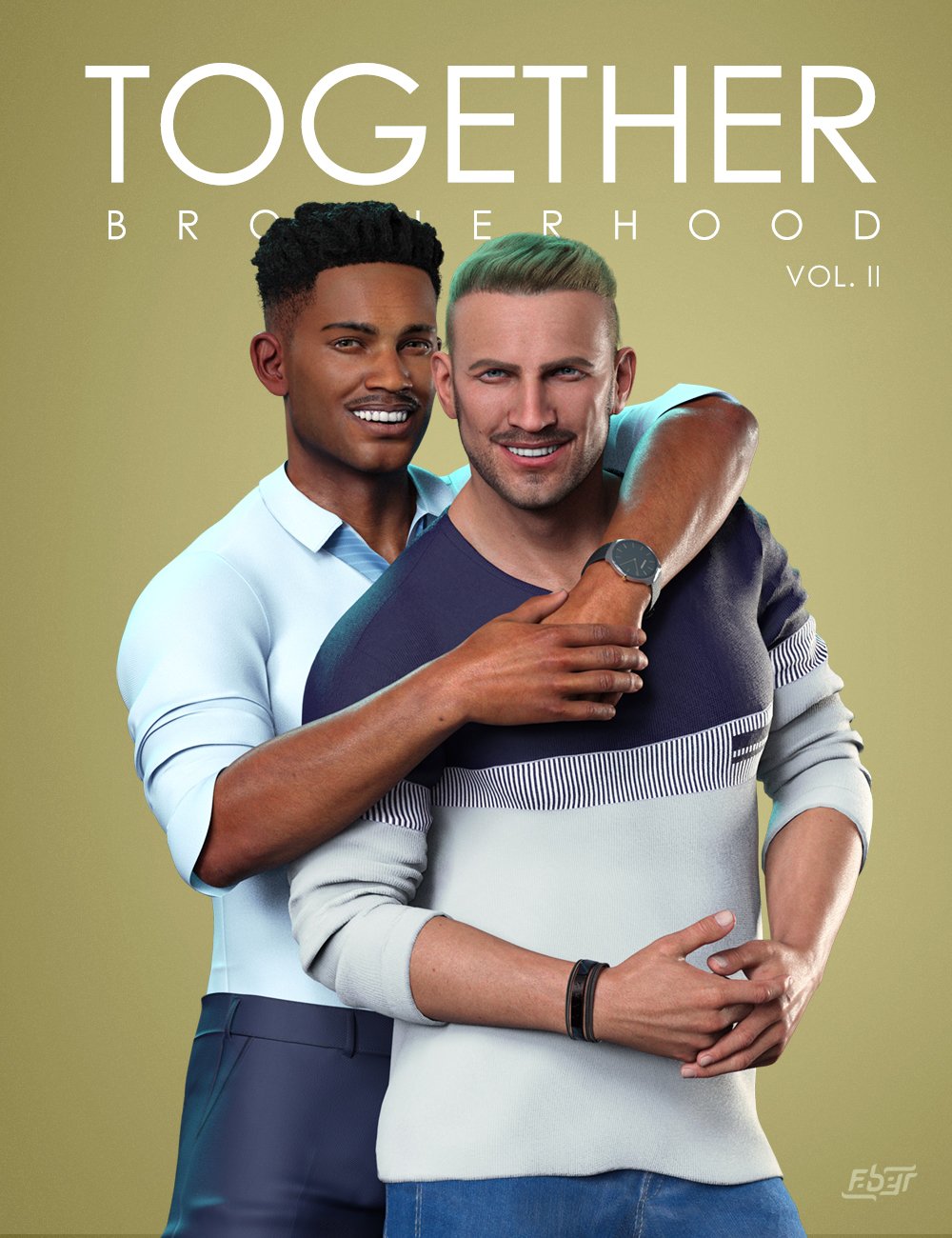 Together Brotherhood Vol. 2 for Genesis 8.1 Male by: Faber Inc, 3D Models by Daz 3D