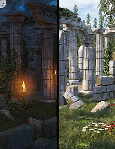 Age of Mythology - Modular Age of Mythology - Modular by: 3dLab, 3D Models by Daz 3D