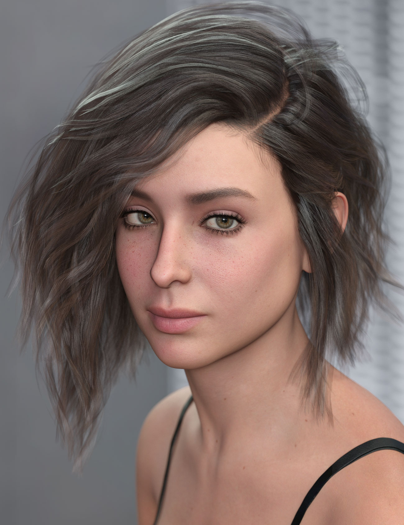 Voss Hair by: AprilYSH, 3D Models by Daz 3D