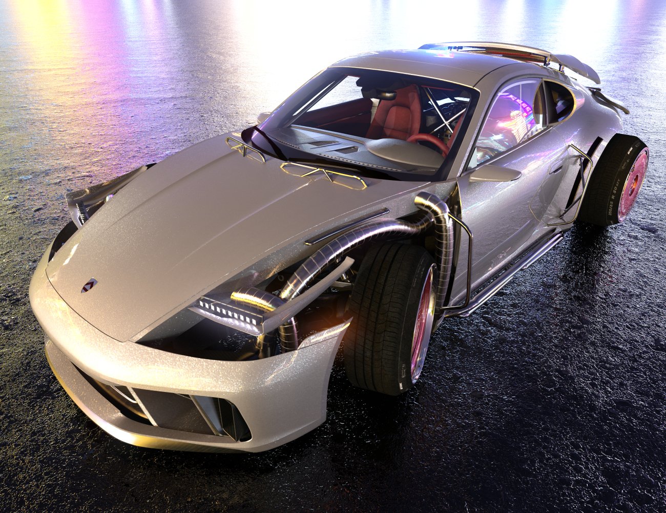 Cyber Racer by: Merlin StudiosZYstance, 3D Models by Daz 3D