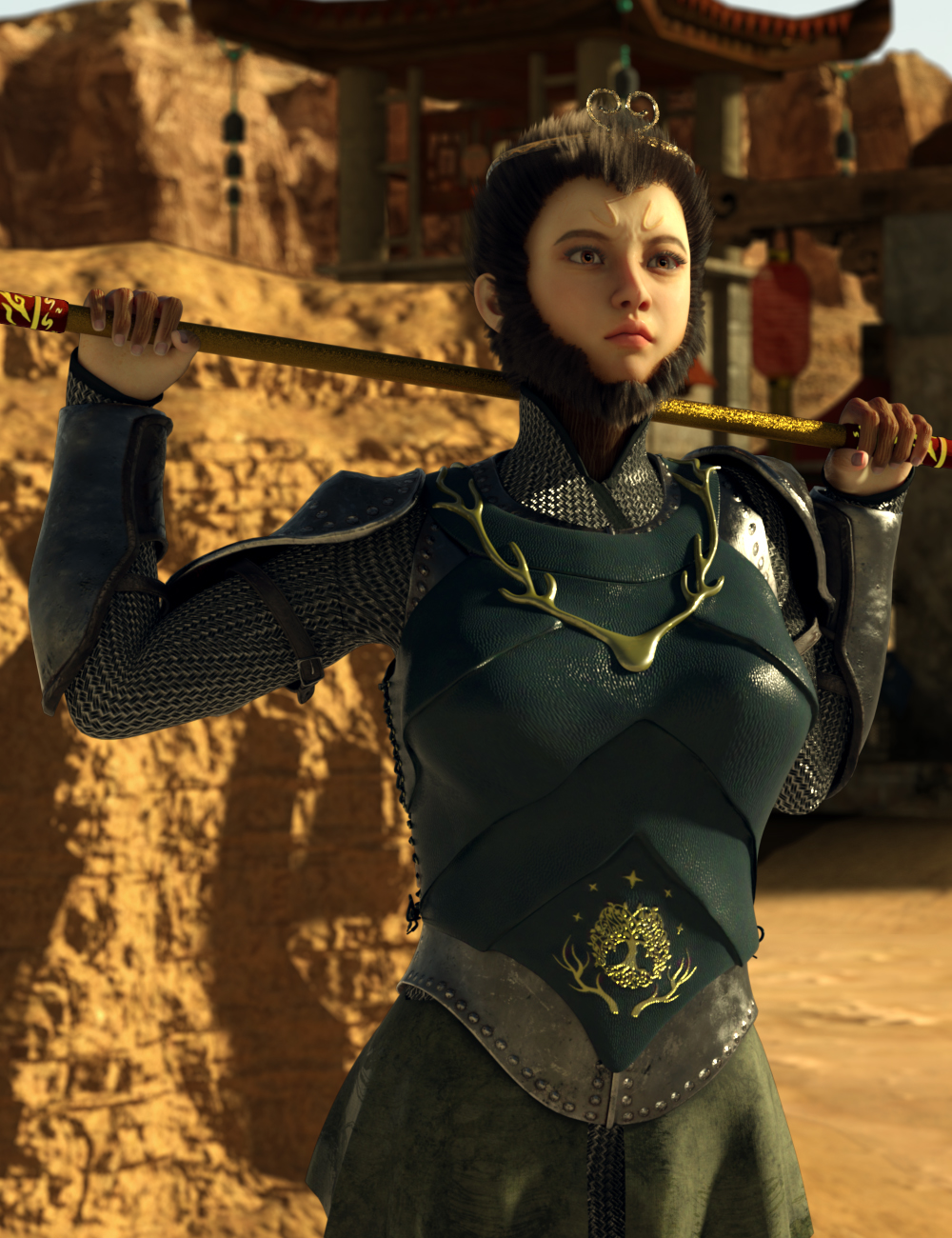 Vo Monkey Sister HD for Genesis 8.1 Female Vo Monkey Sister HD for Genesis 8.1 Female by: VOOTW, 3D Models by Daz 3D