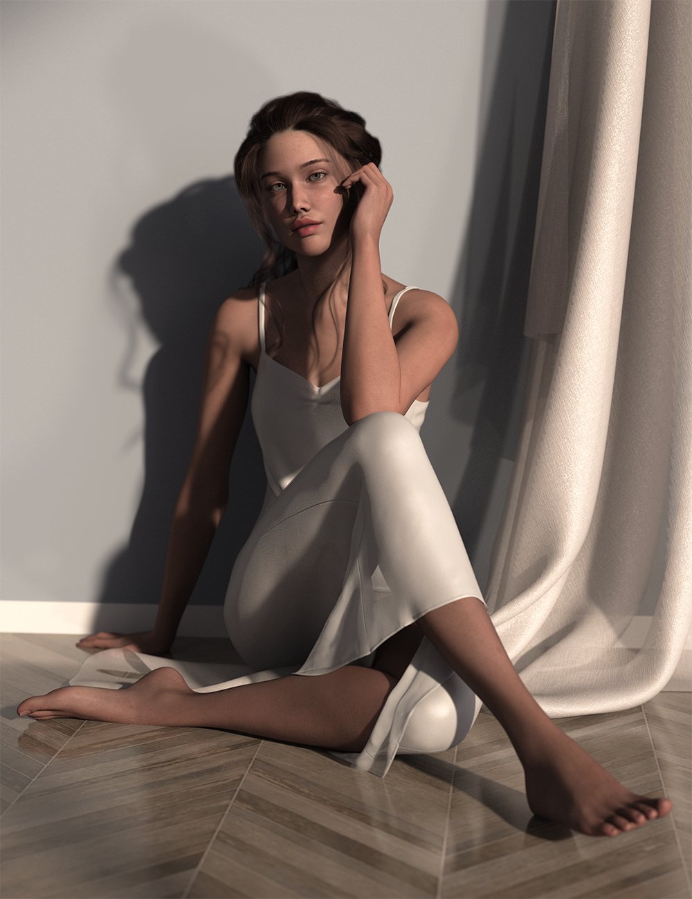 Casual Essential Poses for Genesis 9 by: 3D Sugar, 3D Models by Daz 3D