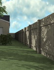 Cedar Fence by: , 3D Models by Daz 3D