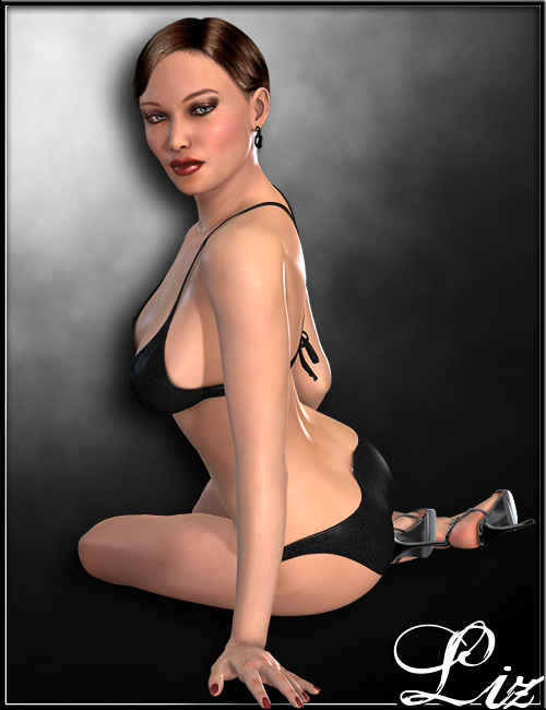 Liz Character and Hair by: , 3D Models by Daz 3D