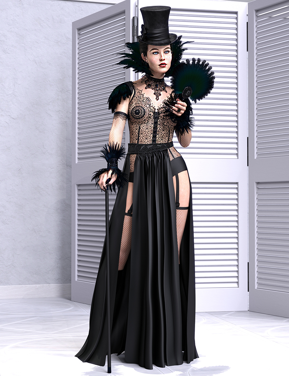 DForce Neo Victorian Outfit For Genesis 8 And 8 1 Females Daz 3D DForce Neo Victorian Outfit For Genesis 8 And 8 1 Females Daz 3D