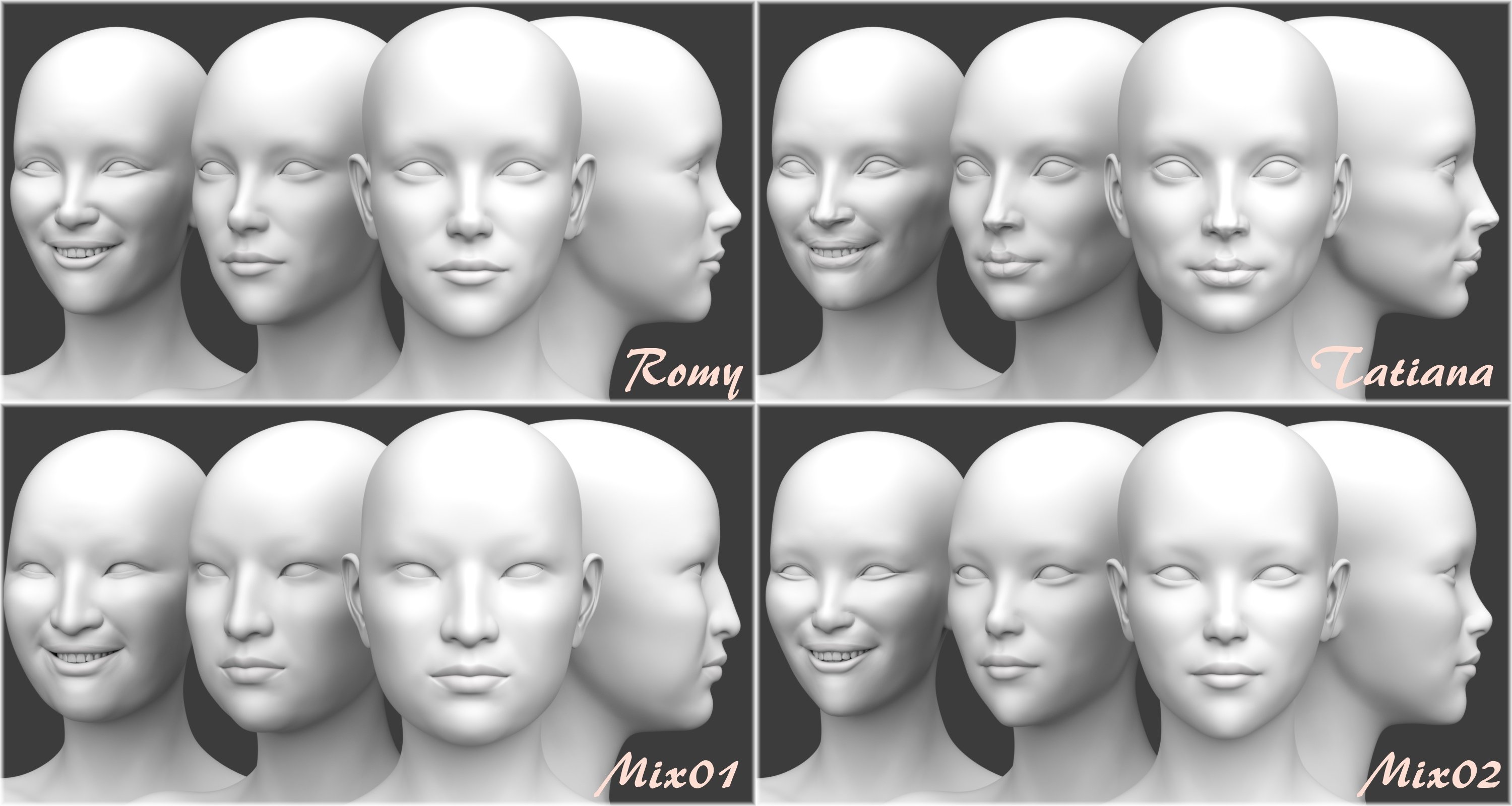 GHD Around The World - 10 plus 6 Faces for Genesis 8 and 8.1 Female GHD Around The World - 10 plus 6 Faces for Genesis 8 and 8.1 Female by: 3D-GHDesign, 3D Models by Daz 3D