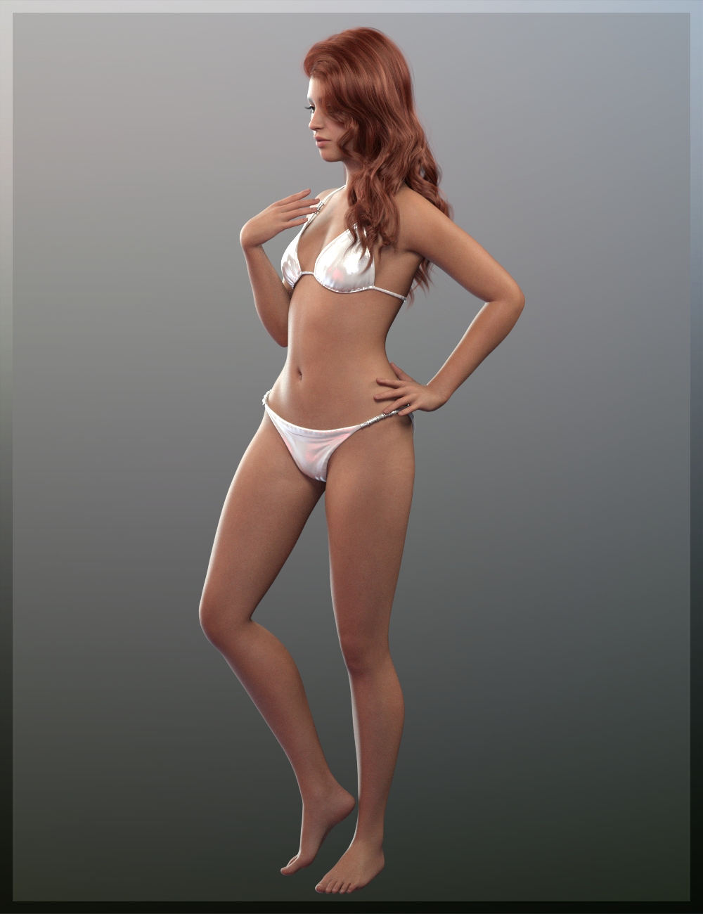 Classic Standing Poses for Genesis 9 Female by: Handspan Studios, 3D Models by Daz 3D