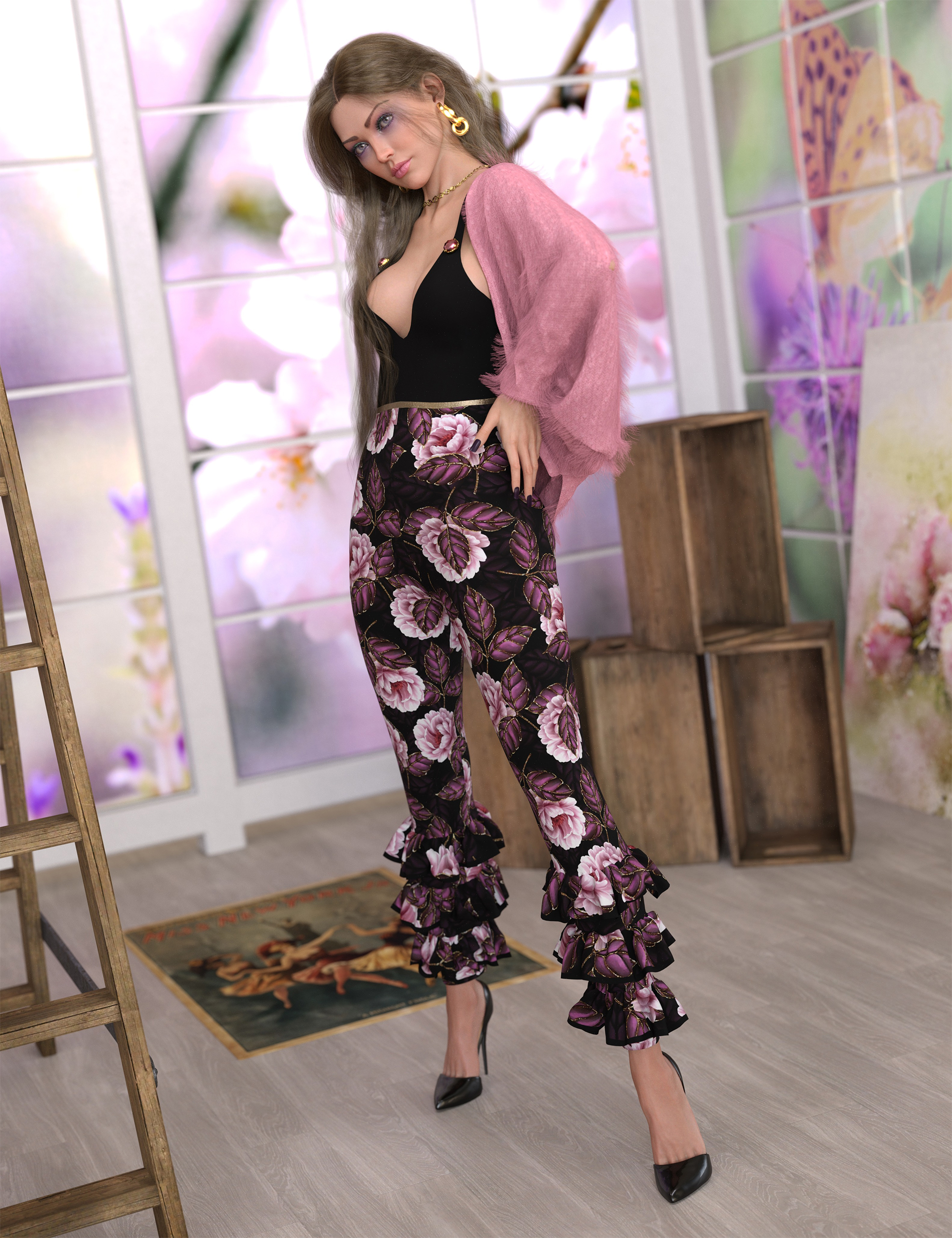 Versatility for dForce Berry Outfit by: Sade, 3D Models by Daz 3D