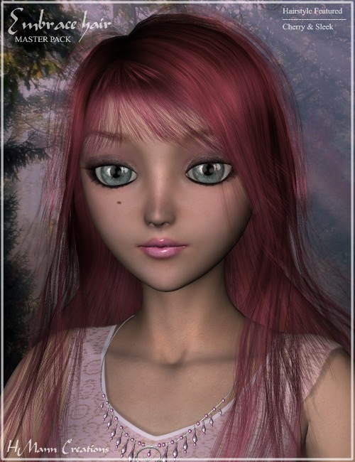 Embrace Hair MEGA Pak | Daz 3D