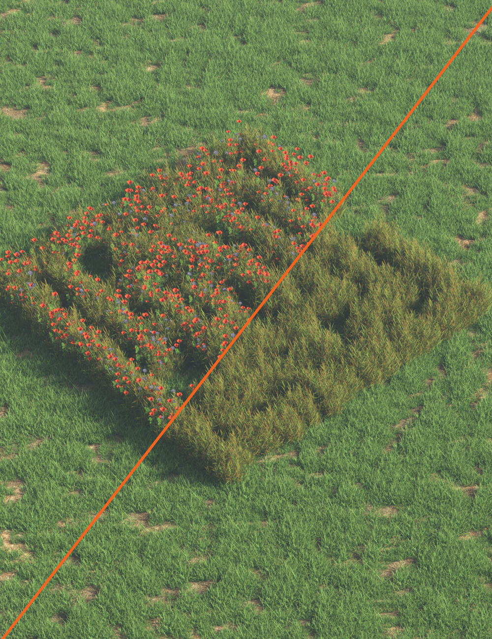 Grass Mazes for Daz Studio by: MartinJFrost, 3D Models by Daz 3D