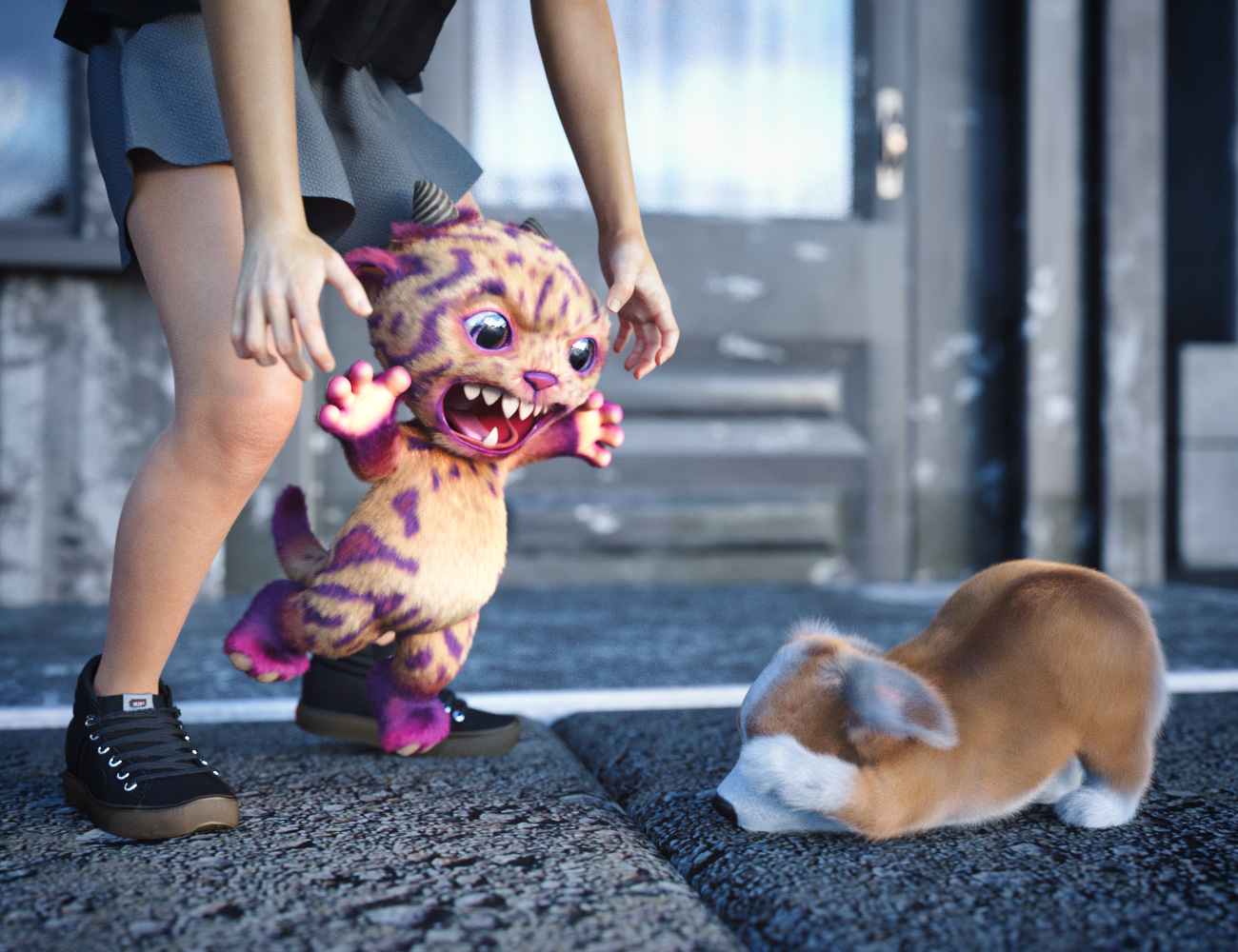 Mooki the Critter Mooki the Critter by: Hypertaf, 3D Models by Daz 3D