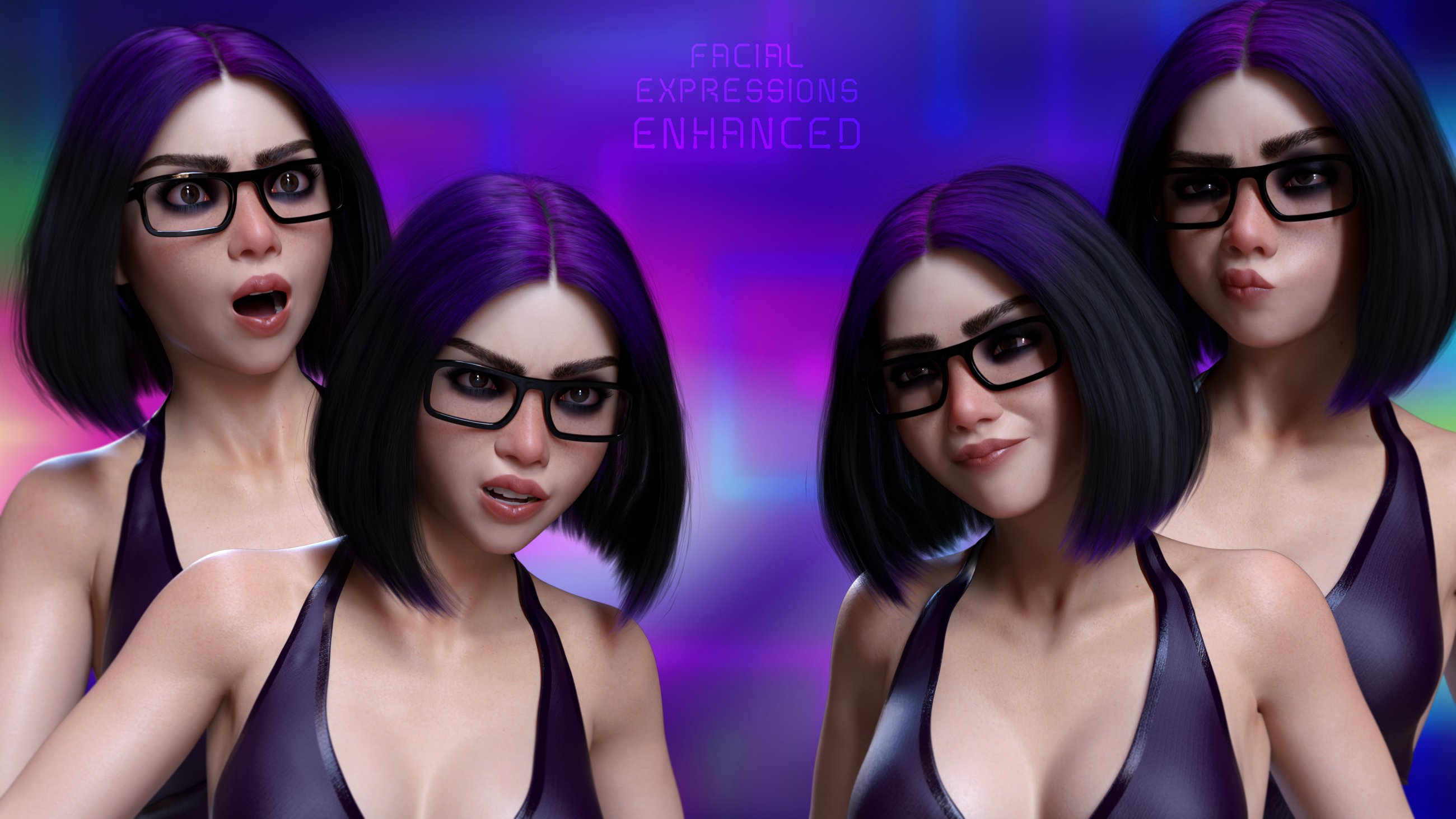 Gladys the Gamer for Genesis 8.1 Female by: Mechasar, 3D Models by Daz 3D