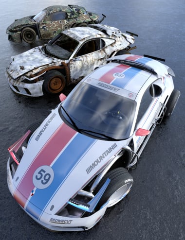 Cyber Liveries | Daz 3D