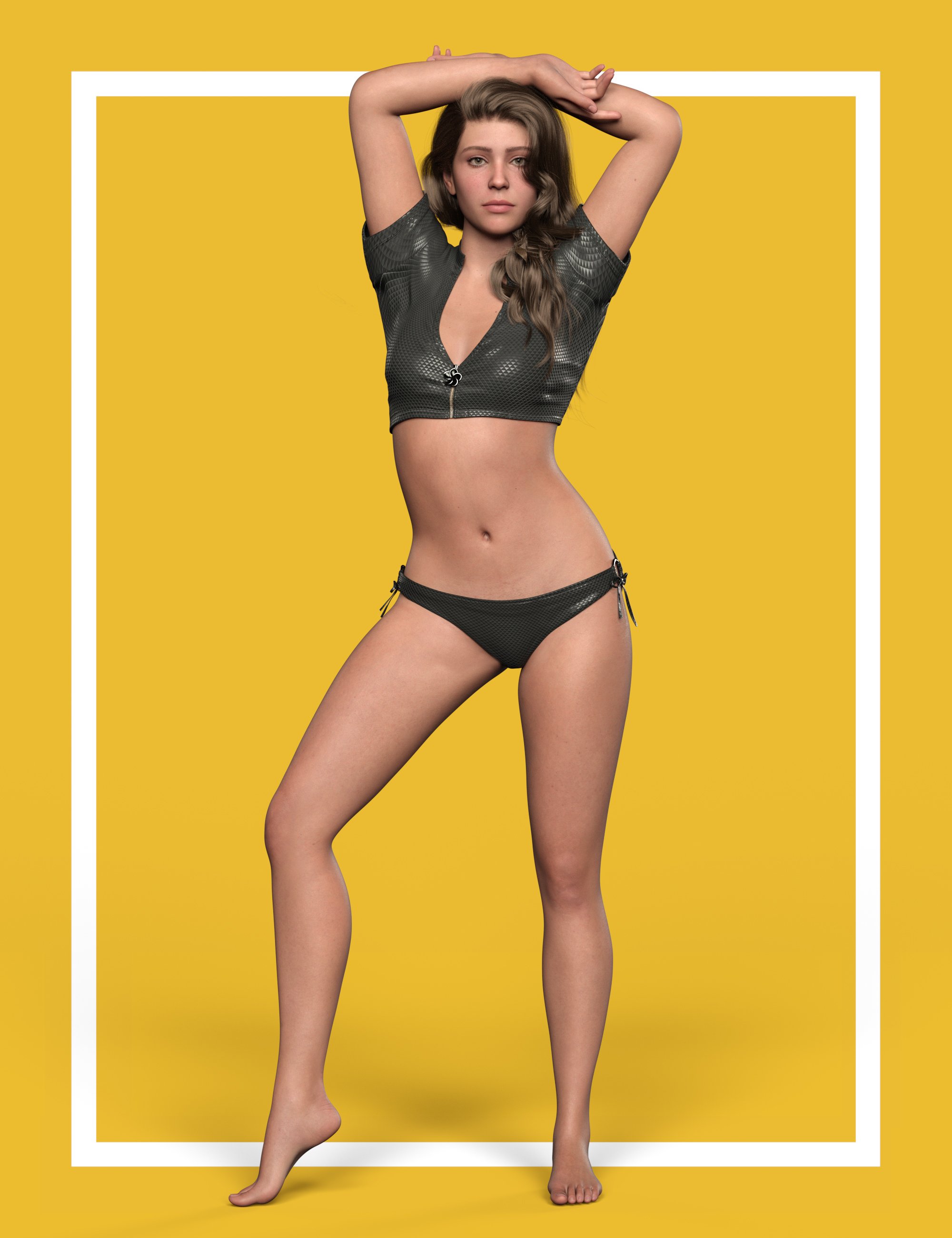 Feminine Poses for Genesis 9 by: Shimuzu, 3D Models by Daz 3D