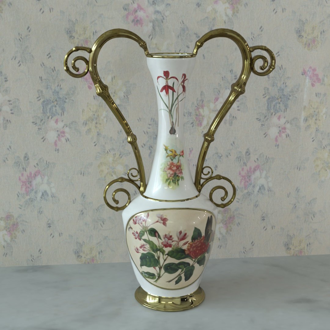 Victorian Vases Daz 3D