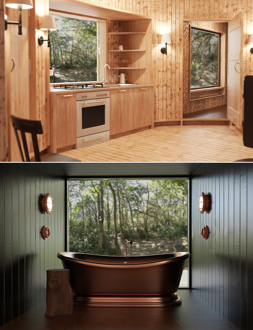 Inglewood Cabin by: bituka3d, 3D Models by Daz 3D