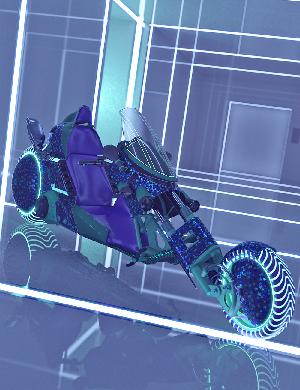 Funk It Up! for Manga Anime Bike | Daz 3D