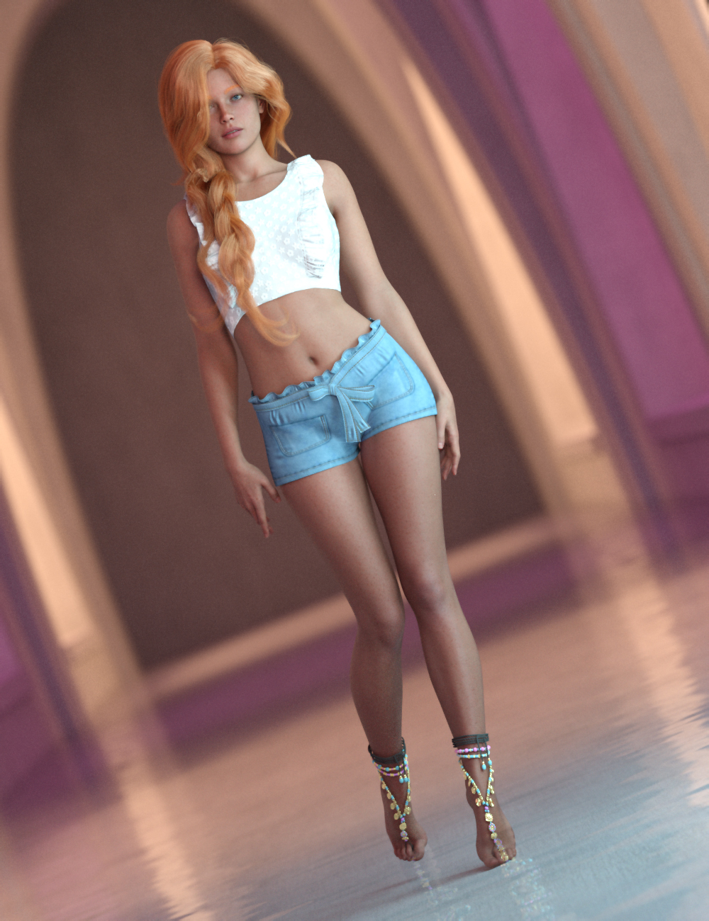 Precious Poses for Victoria 9 by: Ensary, 3D Models by Daz 3D