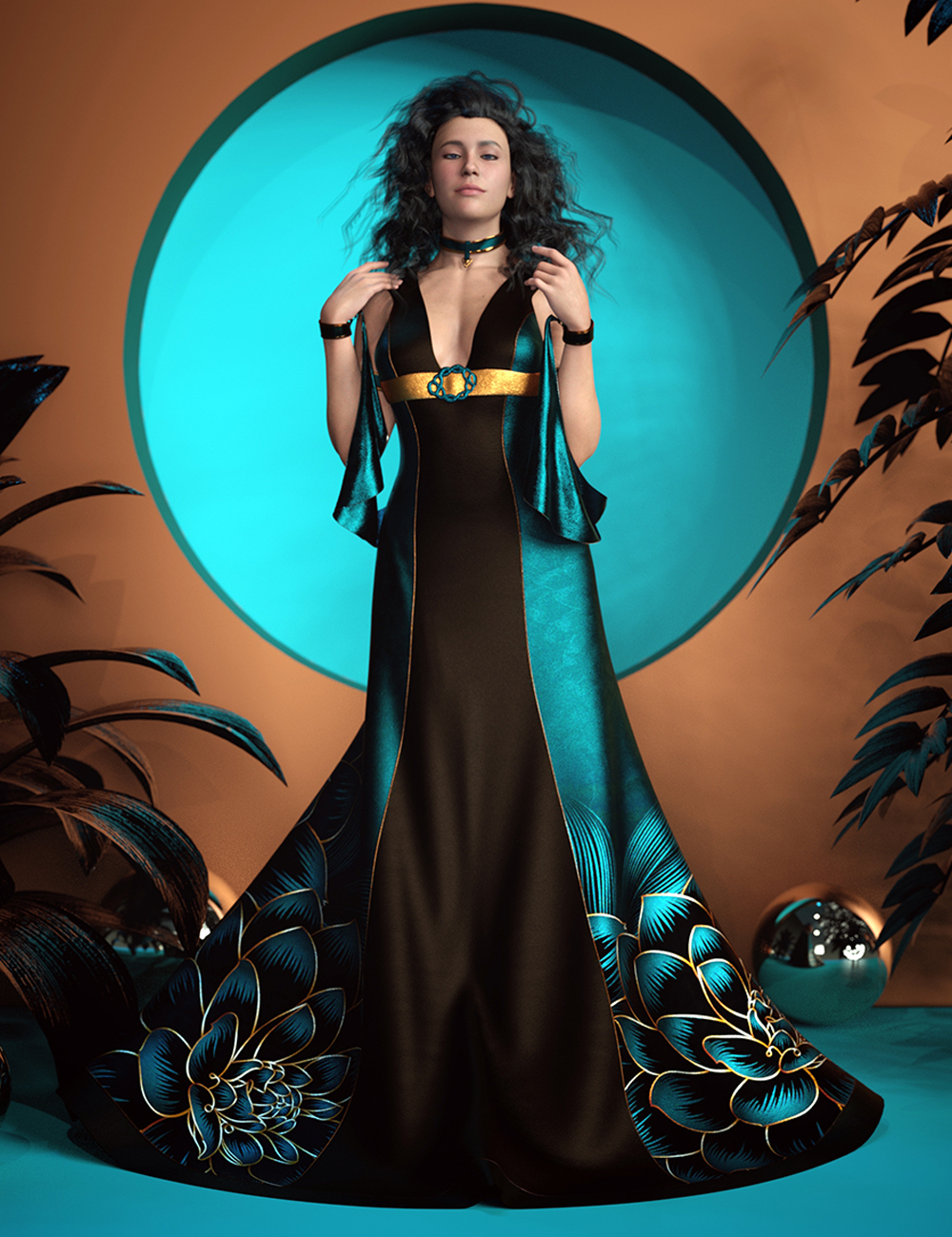 Sindarill for Saffron Clothing Set Texture Expansion by: Sade, 3D Models by Daz 3D