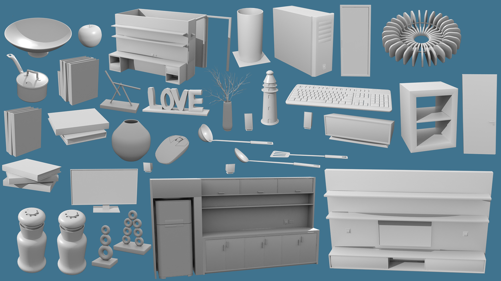 Trapezium House by: bituka3d, 3D Models by Daz 3D