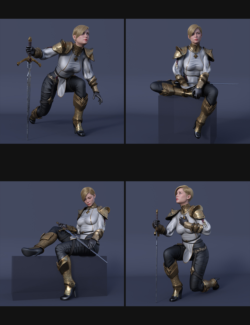 Imperial Cadet Poses Set for Genesis 8 and 8.1 Females Imperial Cadet Poses Set for Genesis 8 and 8.1 Females by: Val3dartbiuzpharb, 3D Models by Daz 3D