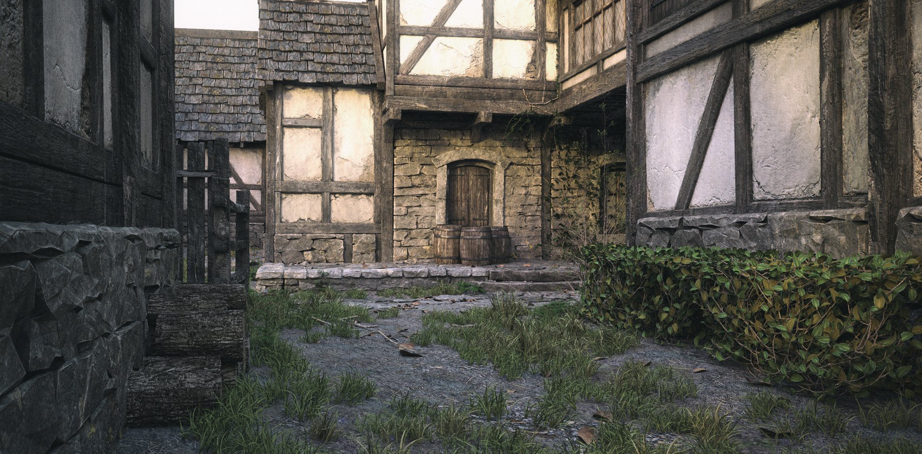 The Streets of the Medieval | Daz 3D