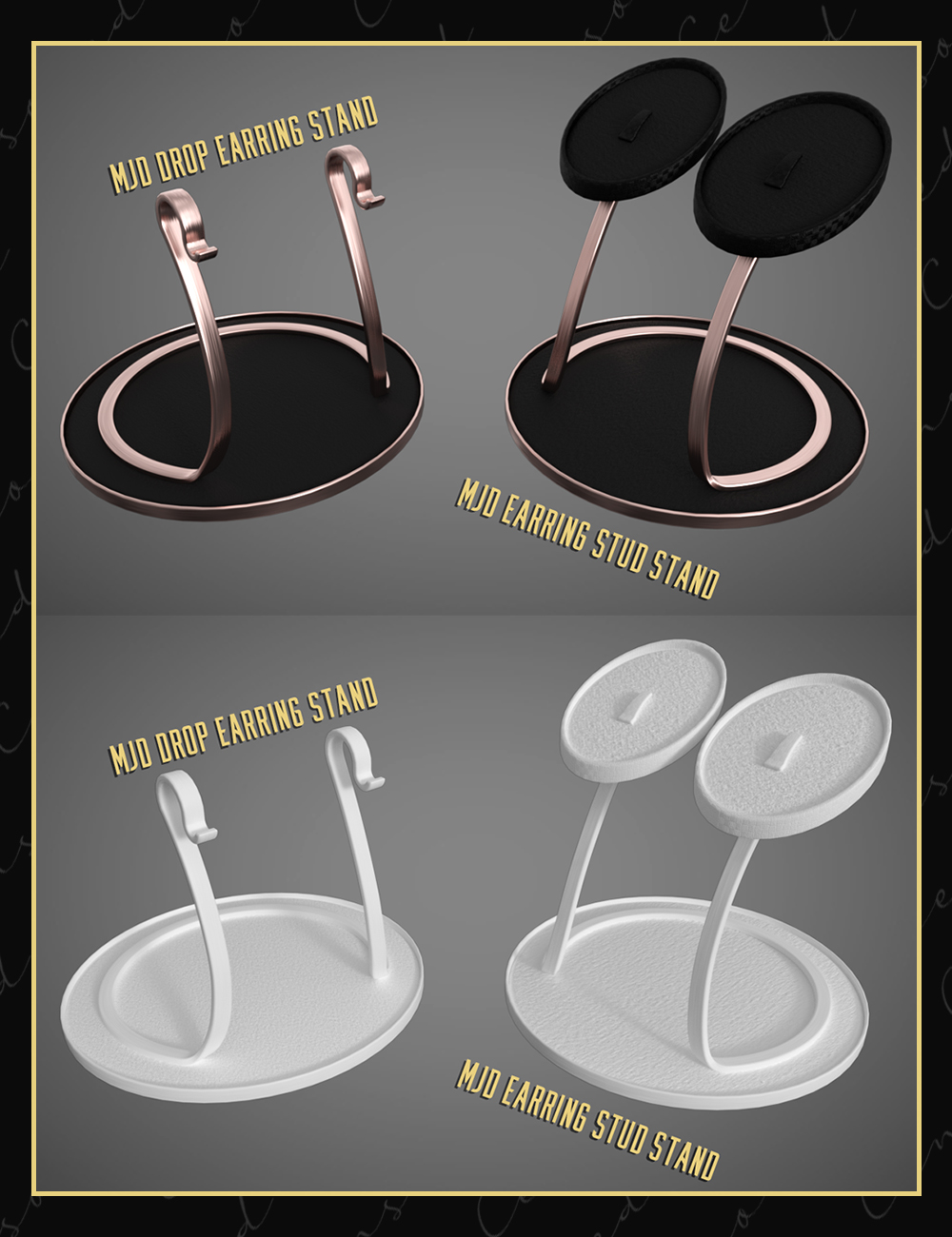 Modern Jewelry Display Props Modern Jewelry Display Props by: Censored, 3D Models by Daz 3D
