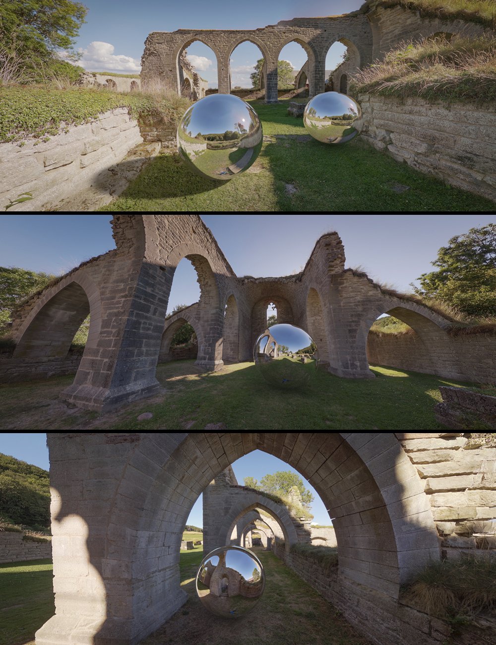 12K HDRI Maps - Swedish Monastery Ruins by: Dreamlight2 create HB, 3D Models by Daz 3D