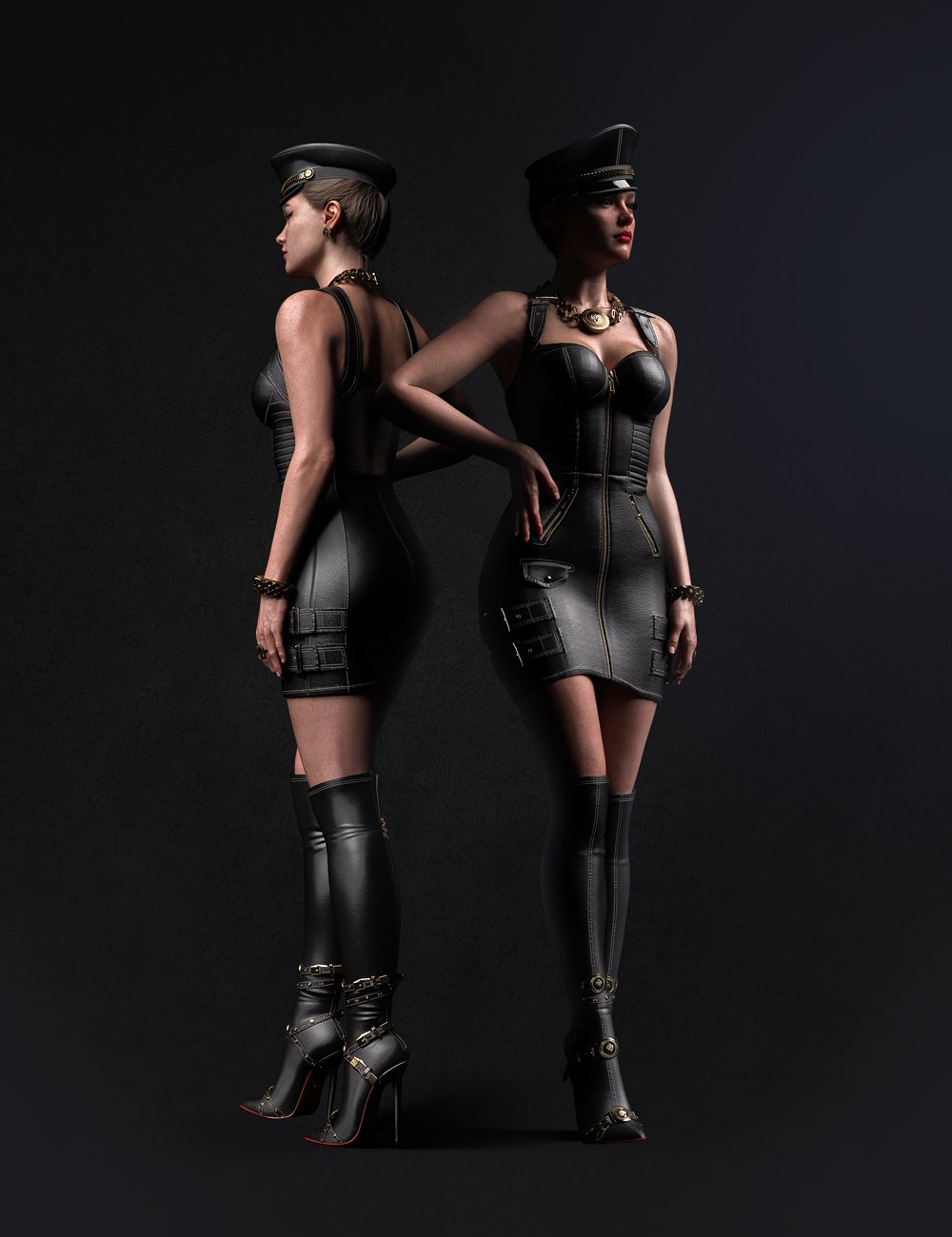 Diva's Desire Outfit for Genesis 9 by: adeilsonjc, 3D Models by Daz 3D