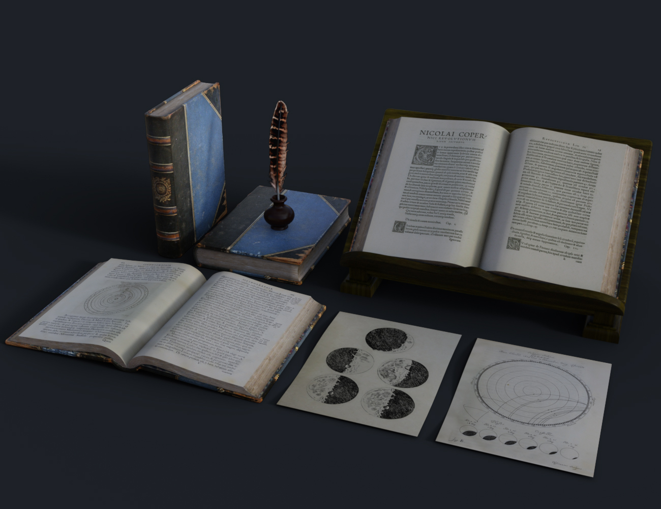 Renaissance Astronomy Renaissance Astronomy by: hypnagogia, 3D Models by Daz 3D