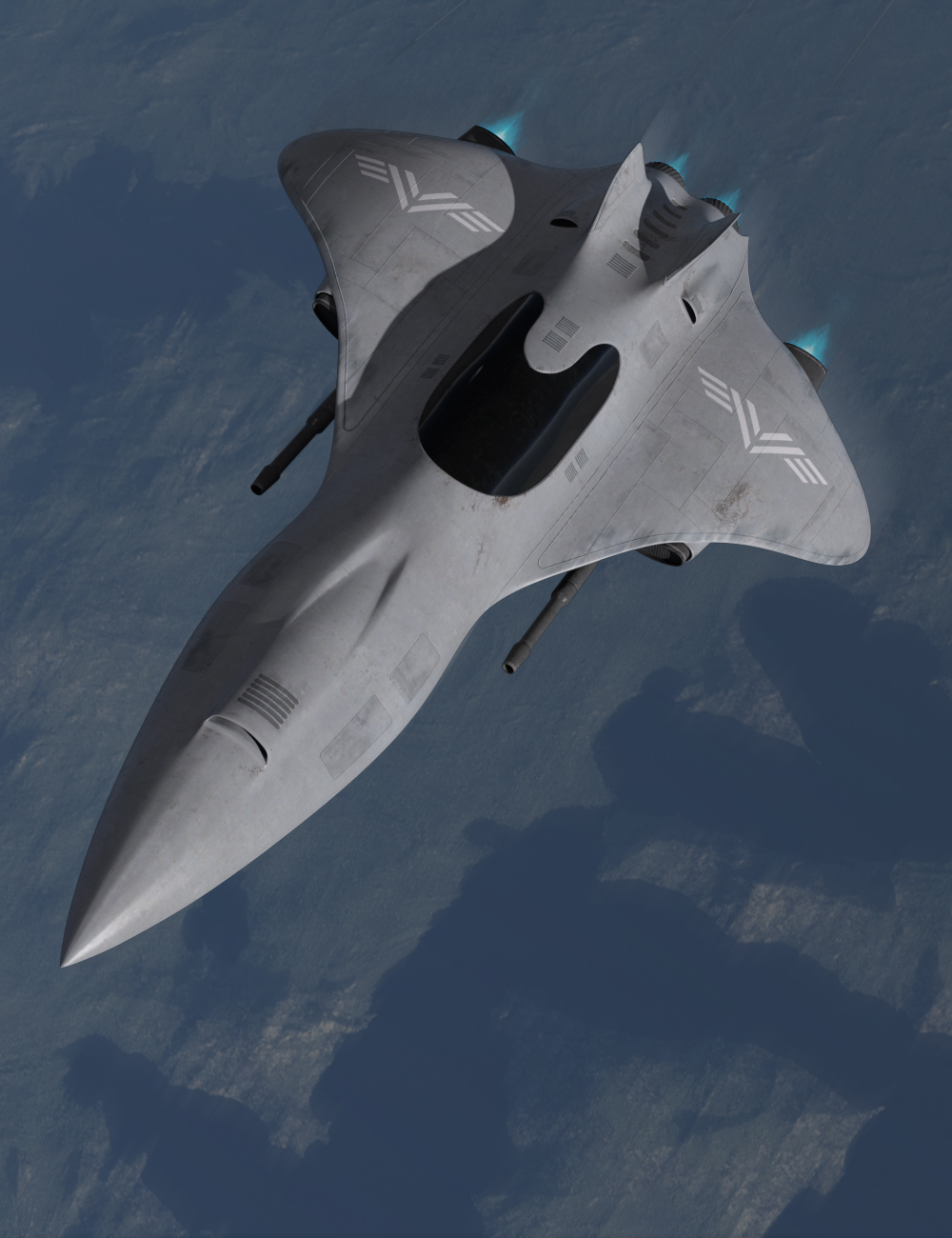 FM Starfighter I by: Flipmode, 3D Models by Daz 3D