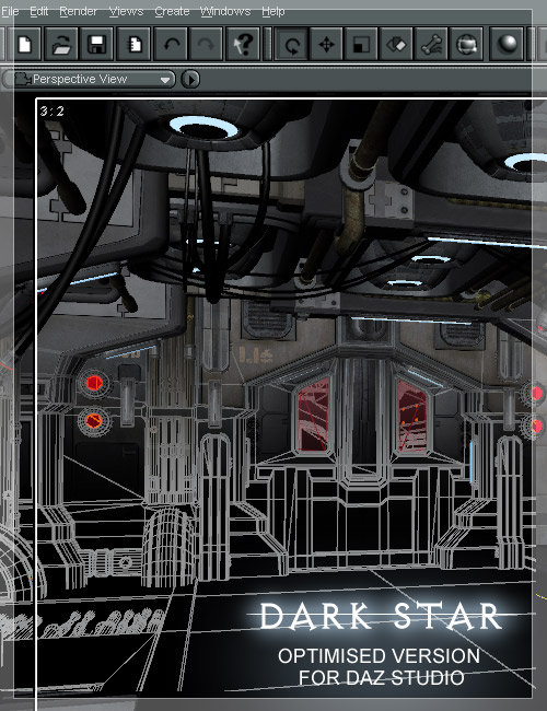 The Dark Star by: Stonemason, 3D Models by Daz 3D