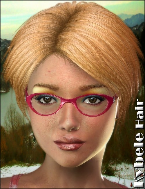 Kybele Hair | Daz 3D