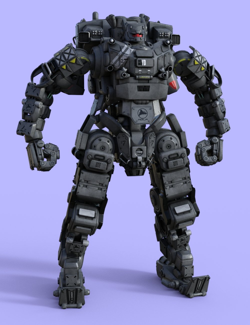 IronMech Alpha | Daz 3D