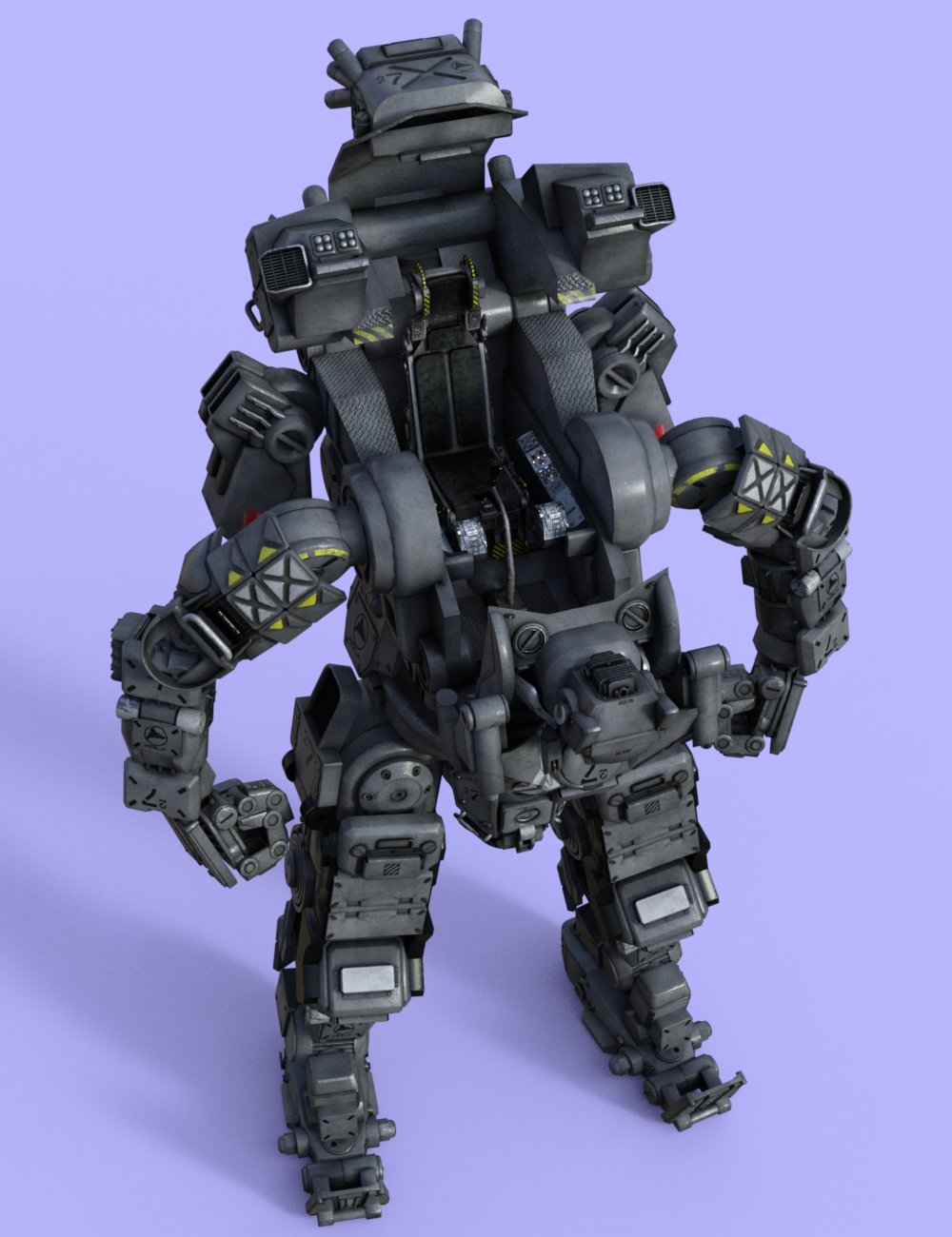 IronMech Alpha | Daz 3D