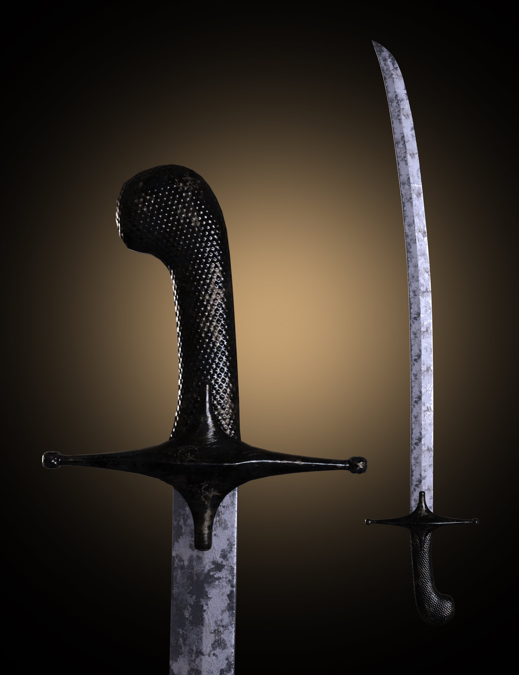 Killer Assassin Outfit Sword and Shield by: Beautyworks, 3D Models by Daz 3D