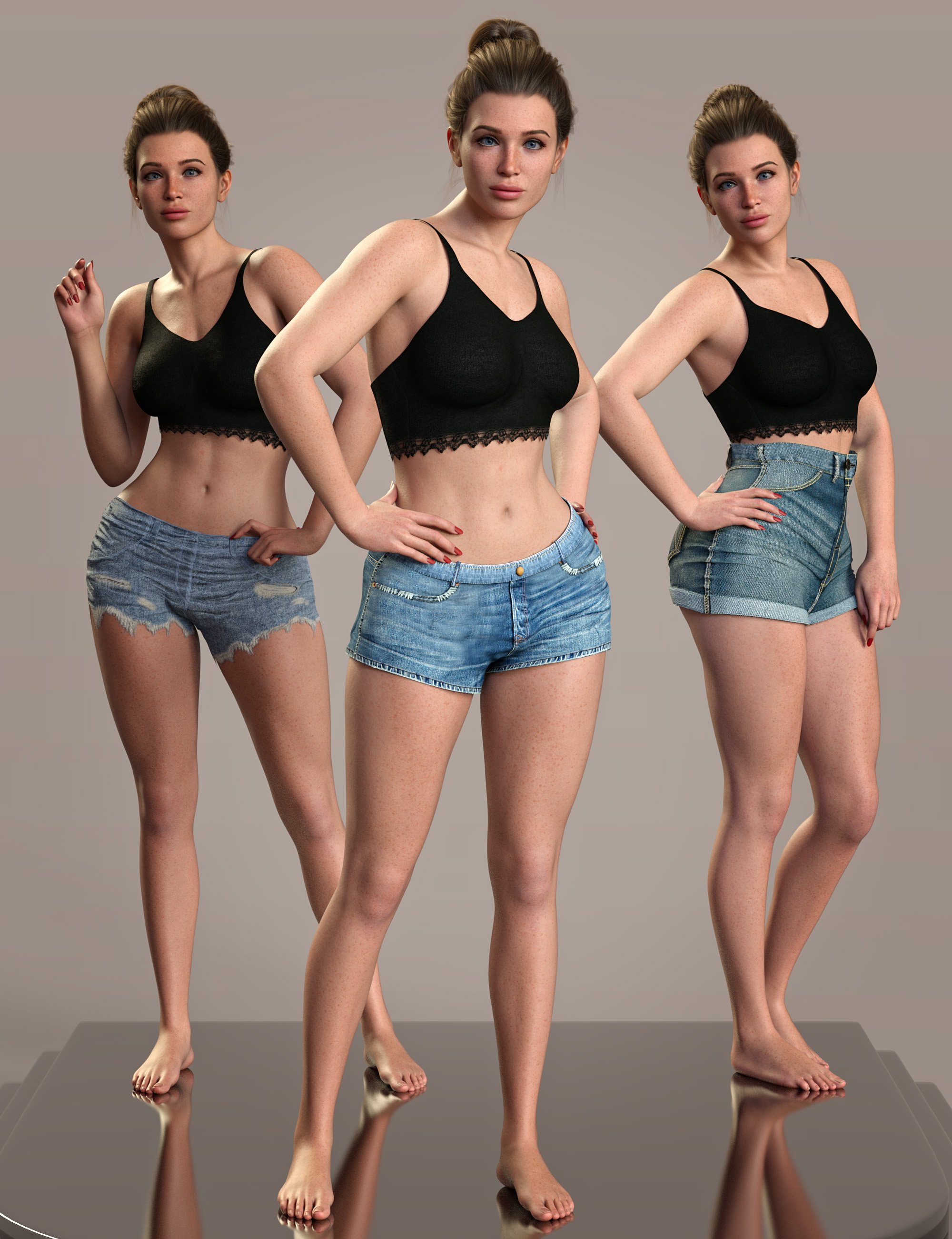 Z Ultimate Standing Pose Variety for Genesis 8 Female and Genesis 9 by: Zeddicuss, 3D Models by Daz 3D