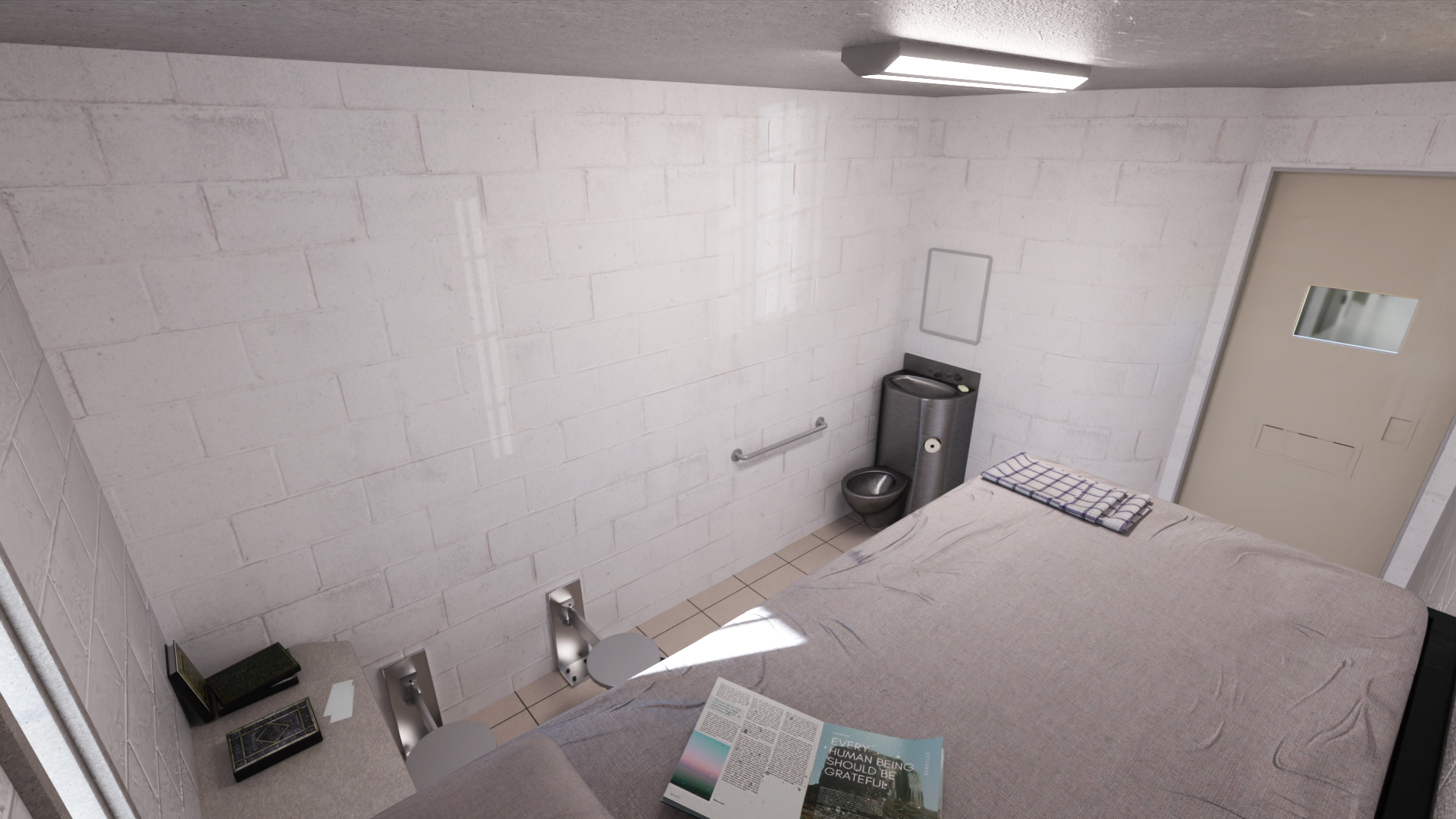 Isolation Cell by: bituka3d, 3D Models by Daz 3D
