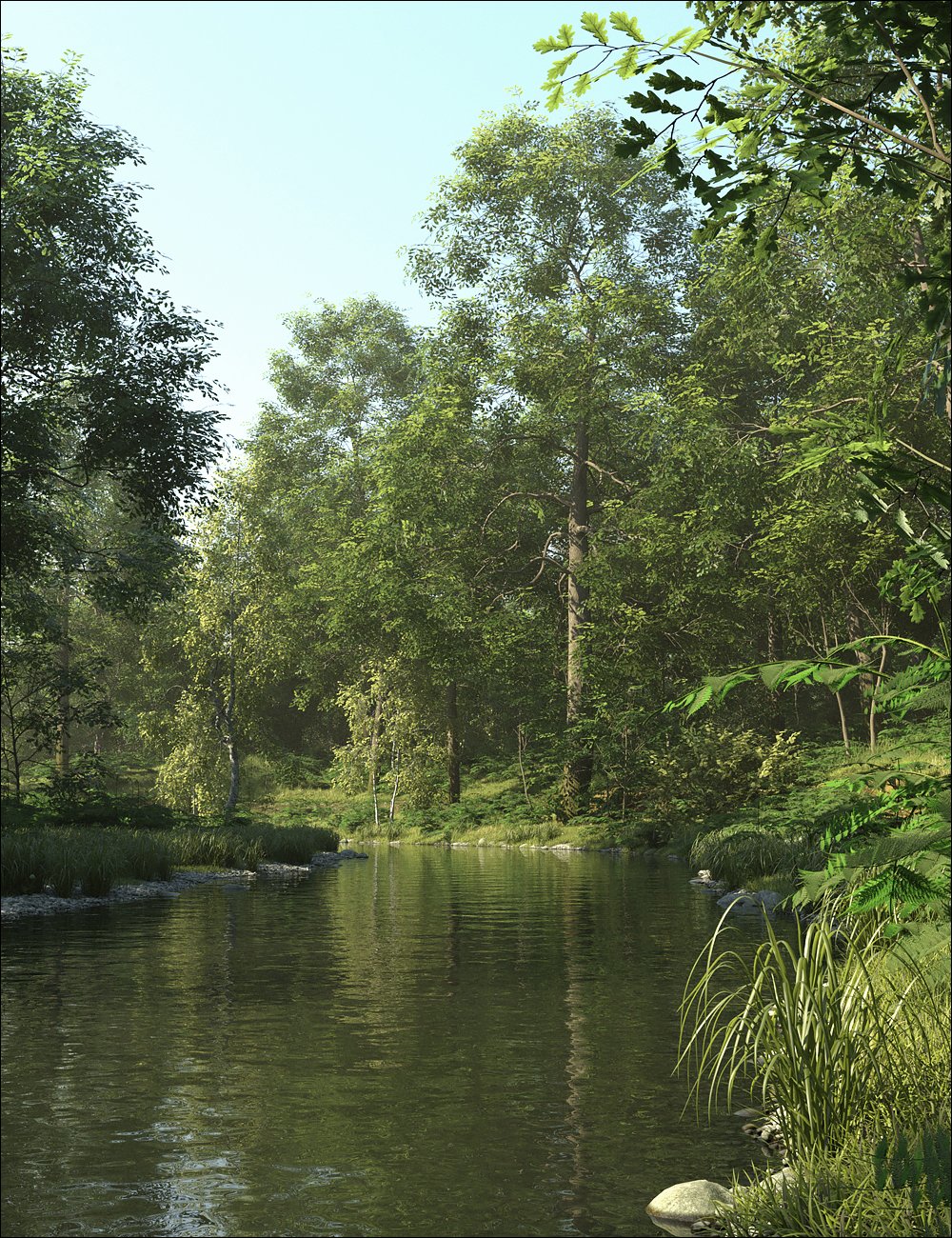 Britain Botanica - Trees and Shrubs by: HowieFarkesMartinJFrost, 3D Models by Daz 3D