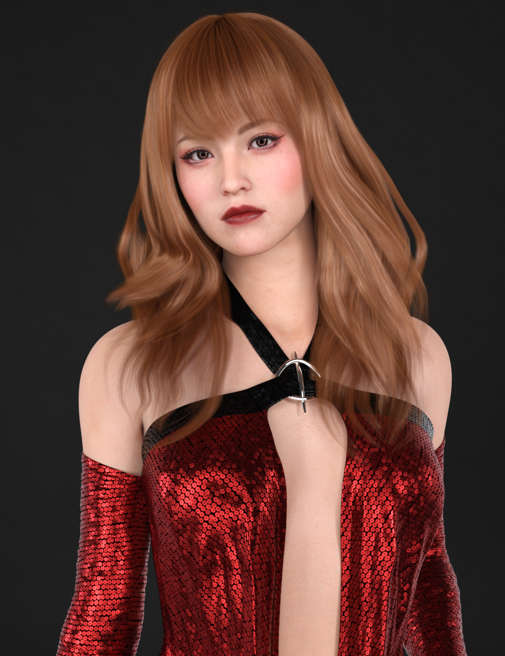HID Suzu for Genesis 8.1 Female by: HID3D, 3D Models by Daz 3D