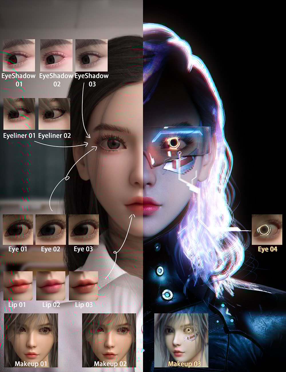 LNY Hsieh Rou for Genesis 8.1 Female LNY Hsieh Rou for Genesis 8.1 Female by: Lenny3699, 3D Models by Daz 3D