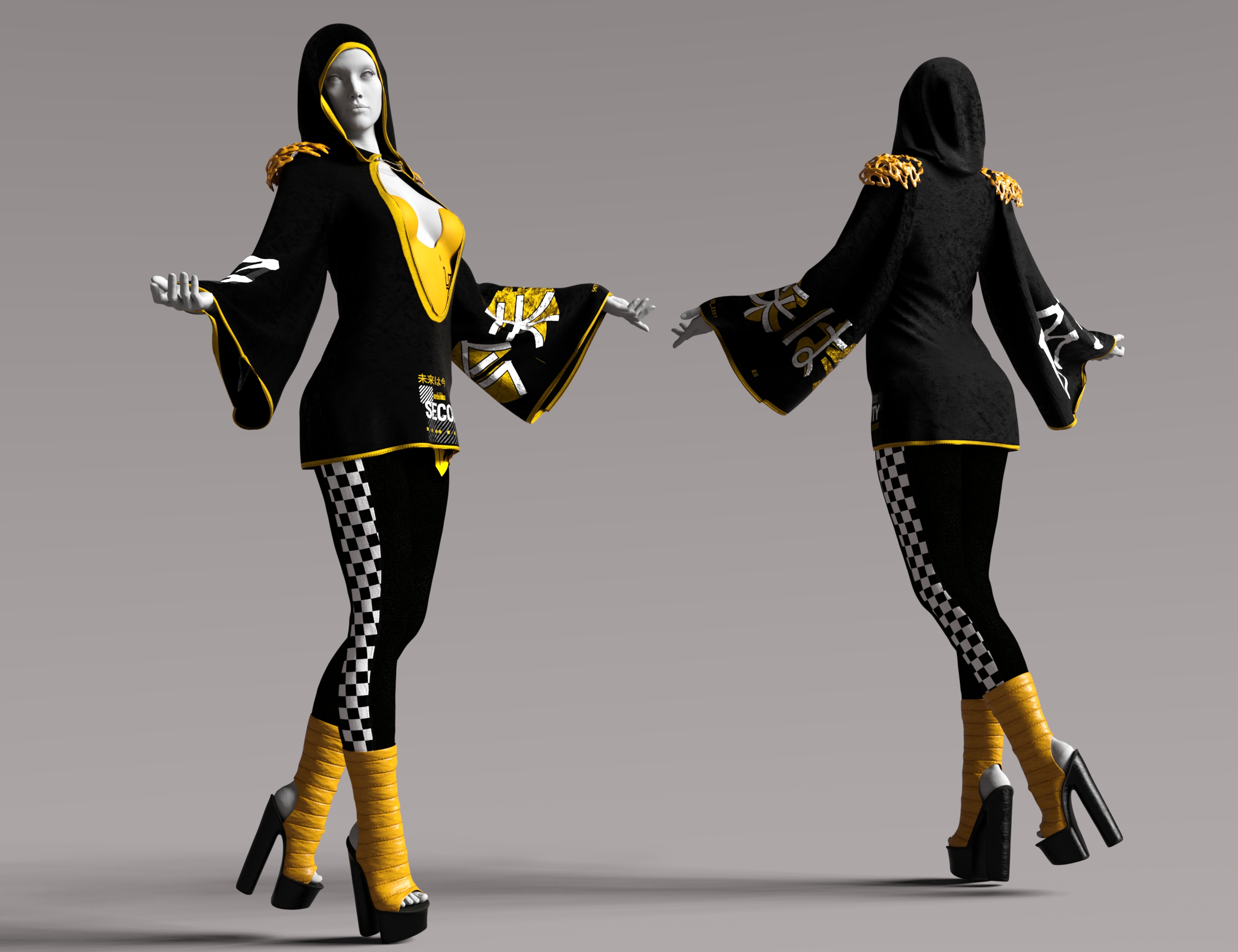 Surci for CB Arc Outfit for Genesis 9 | Daz 3D