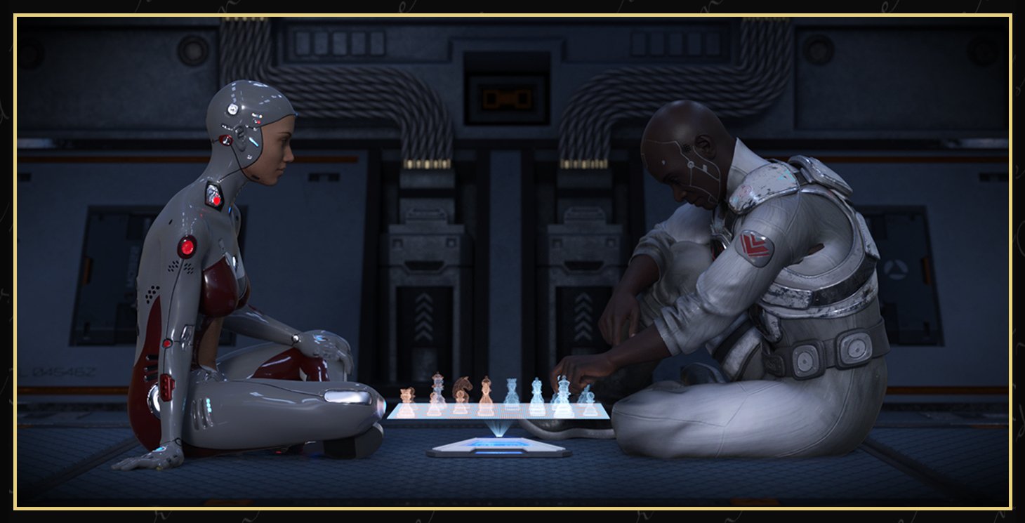 Sci-Fi Holographic Chess Set Sci-Fi Holographic Chess Set by: Censored, 3D Models by Daz 3D