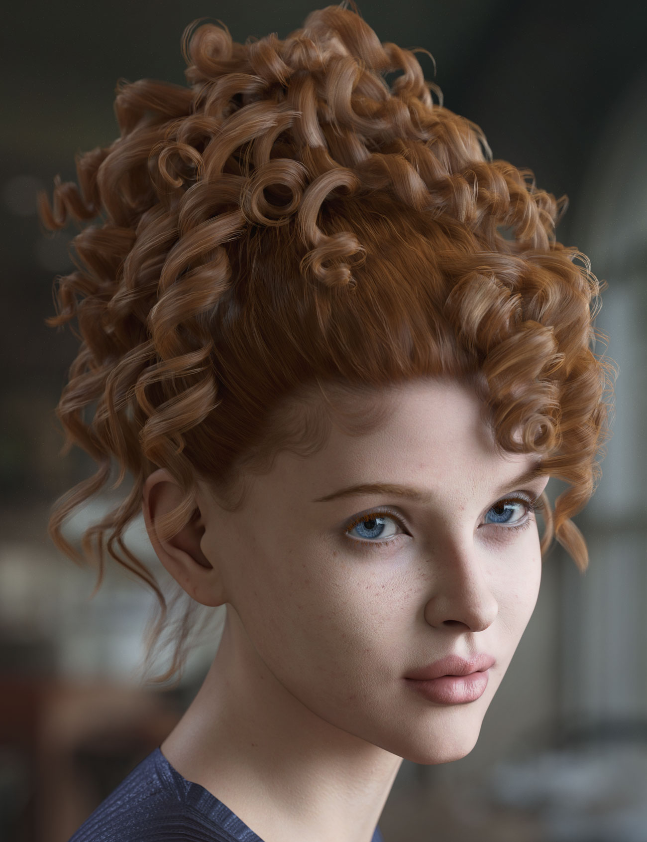 Baylor Hair for Genesis 9 by: AprilYSH, 3D Models by Daz 3D