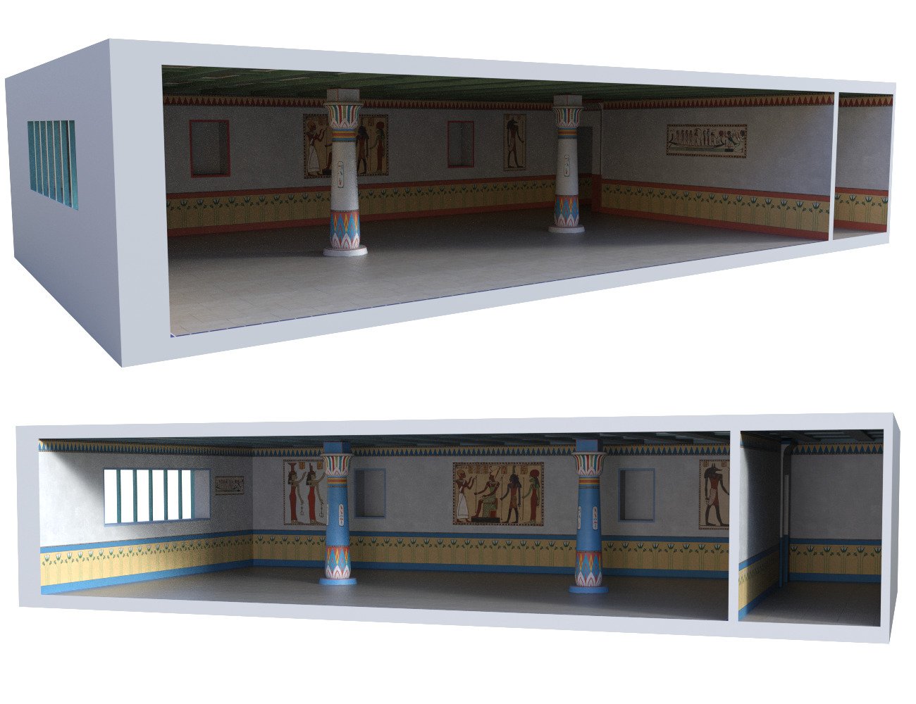 Ancient Egyptian Furniture Ancient Egyptian Furniture by: Aurelio, 3D Models by Daz 3D