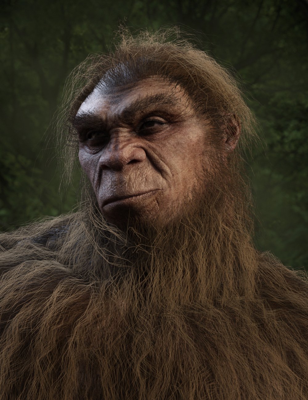 Sasquatch for Genesis 9 | Daz 3D